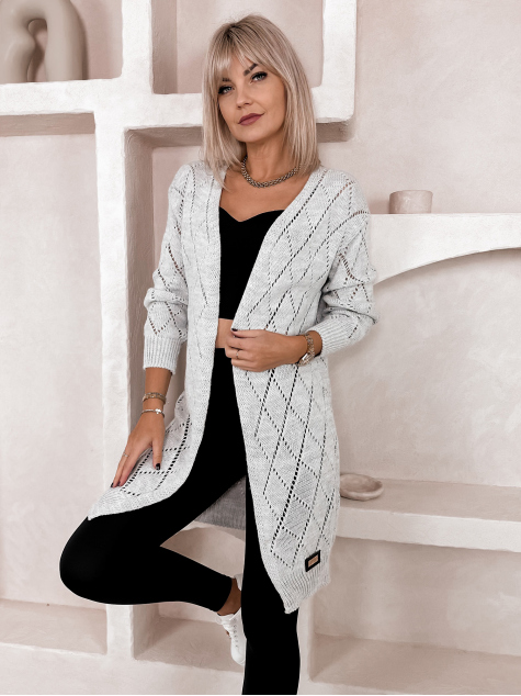 KARDIGANS VIMIR GRIGIO CHIARO