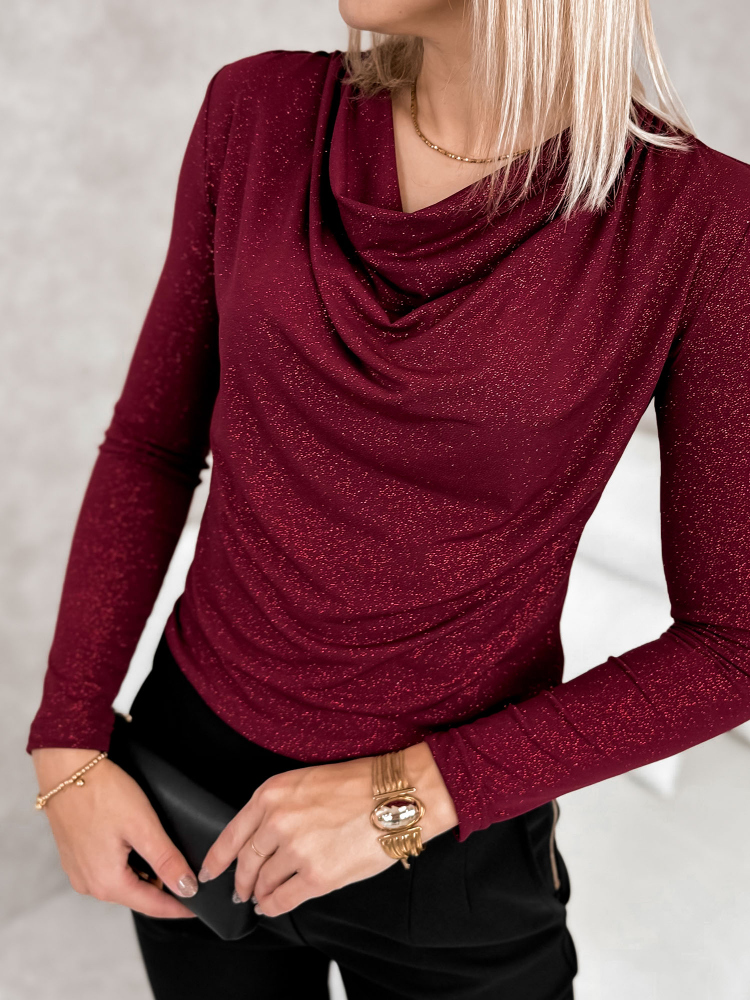 BLUSE SOULE BORDEAUX