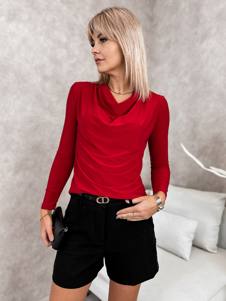 BLOUSE MAVELLA ROUGE