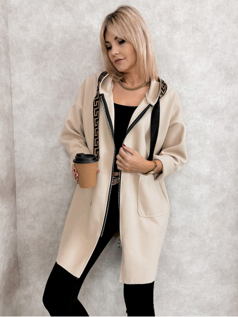 COAT CLAUDETTE BEIGE