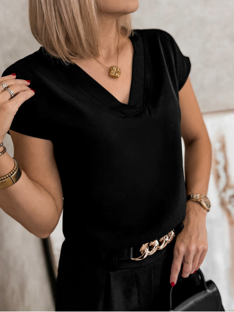 BLOUSE ITALIANA NOIRE
