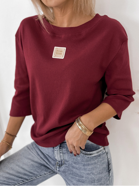 BLUZA LASTERO BORDEAUX