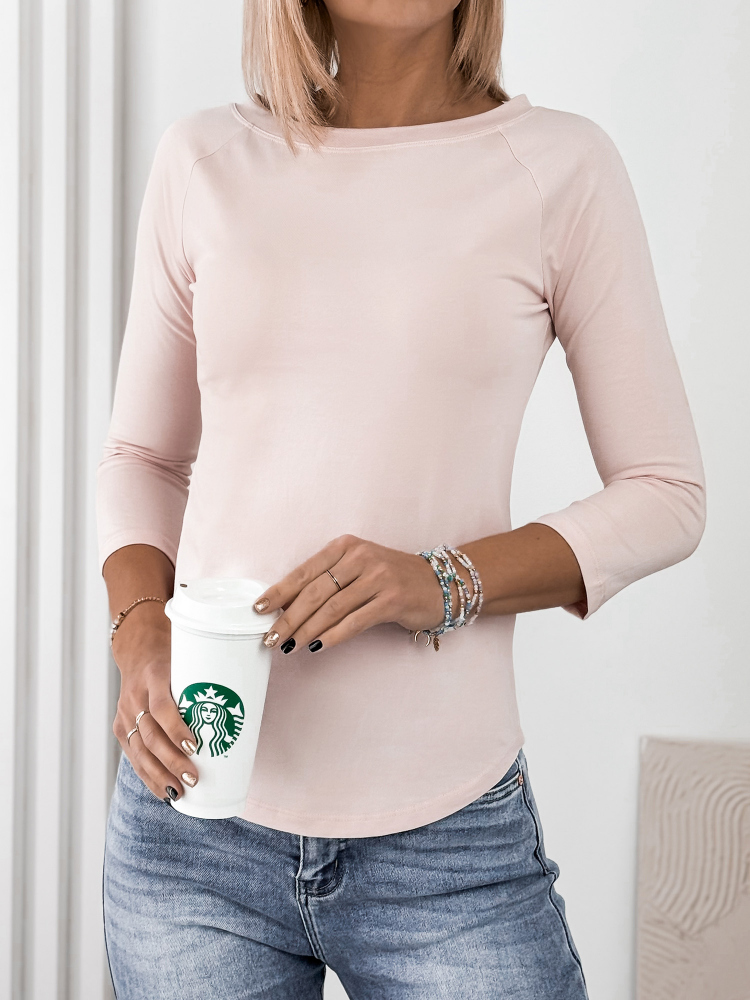 BLOUSE IRMA ROSE POUDRE