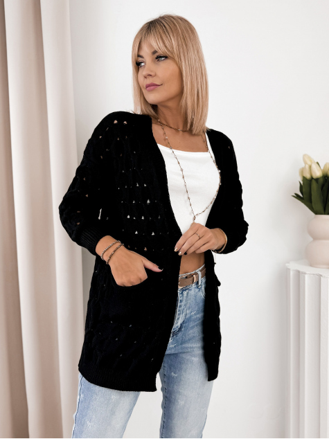 ADORESSA CARDIGAN BLACK