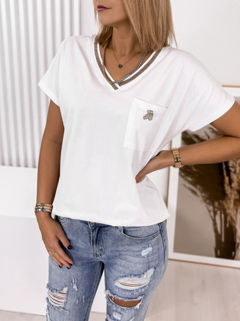 BLOUSE LUCA BLANC