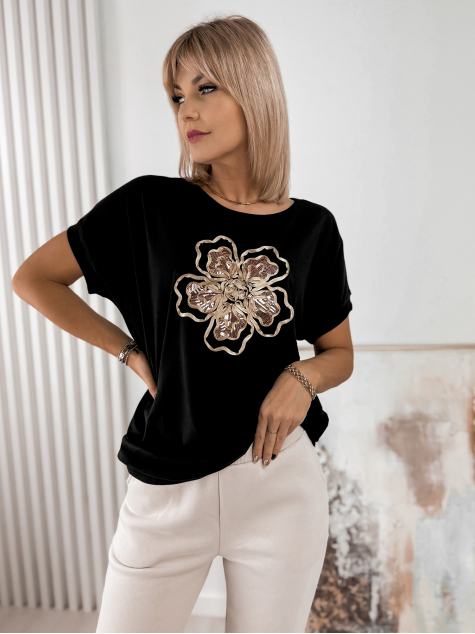 BLOUSE ASENTIA BLACK