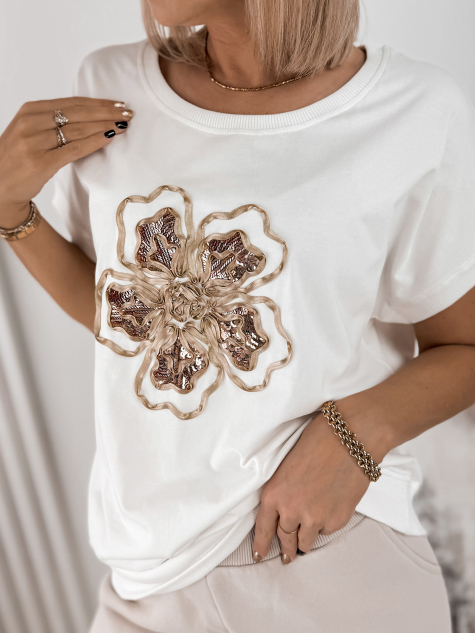 BLUZA ASENTIA ECRU
