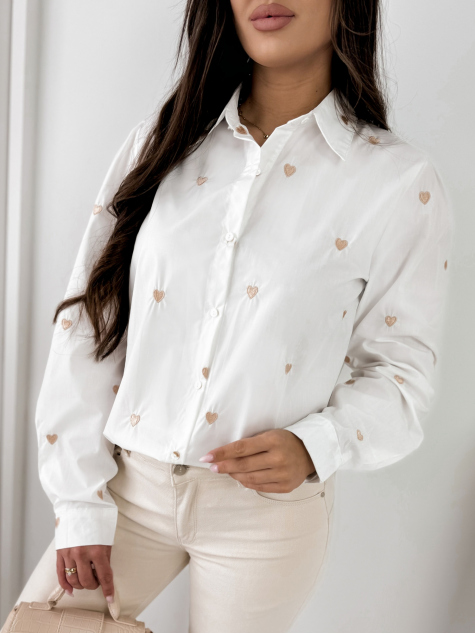 CHEMISE BLOOM BLANC