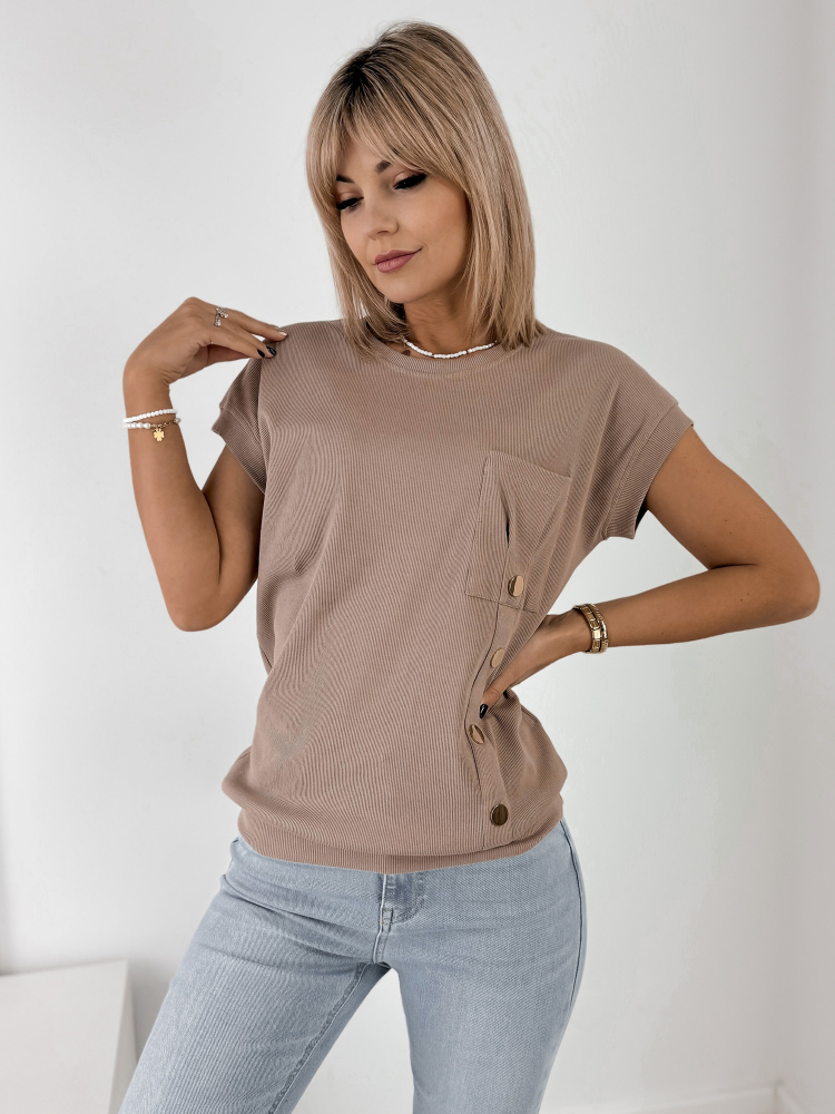 BLUZA PYLNO BEJ INCHIS